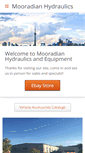Mobile Screenshot of mooradianhydraulics.com